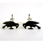 Becky Crow- Crow Cufflinks