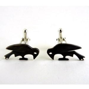 Becky Crow- Crow Cufflinks