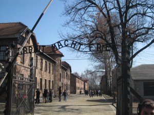 Arbeit Macht Frei, entrance to Auschwitz