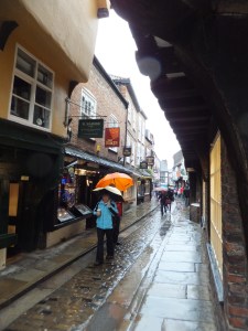 Rainy Street in York