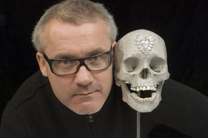 Damien Hirst's diamond encrusted skull