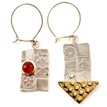 Medium amber earrings by John and Dawn Field http://www.lovedazzle.com/shop/Earrings-by-John-Field-medium-amber-earrings.aspx