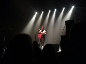 French Canadian singer-songwriter Melissa Laveaux playing live at Village Underground, London