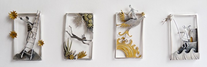 If I go up to the heavens, If I make my bed in the depths, If I rise on the wings of the dawn, If I settle on the far side of the Sea by Becky Crow