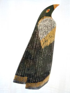 Black and White Bird Brooch, Goldsmiths’ Collection