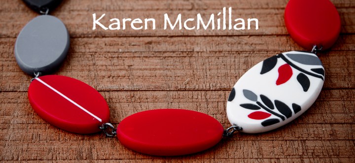 Karen McMillan Fern necklace, lovedazzleCoburg Art Studios by Marc Millar Photography