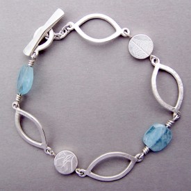aquamarine bracelet