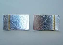naomi james rectangle_leaf_cufflinks
