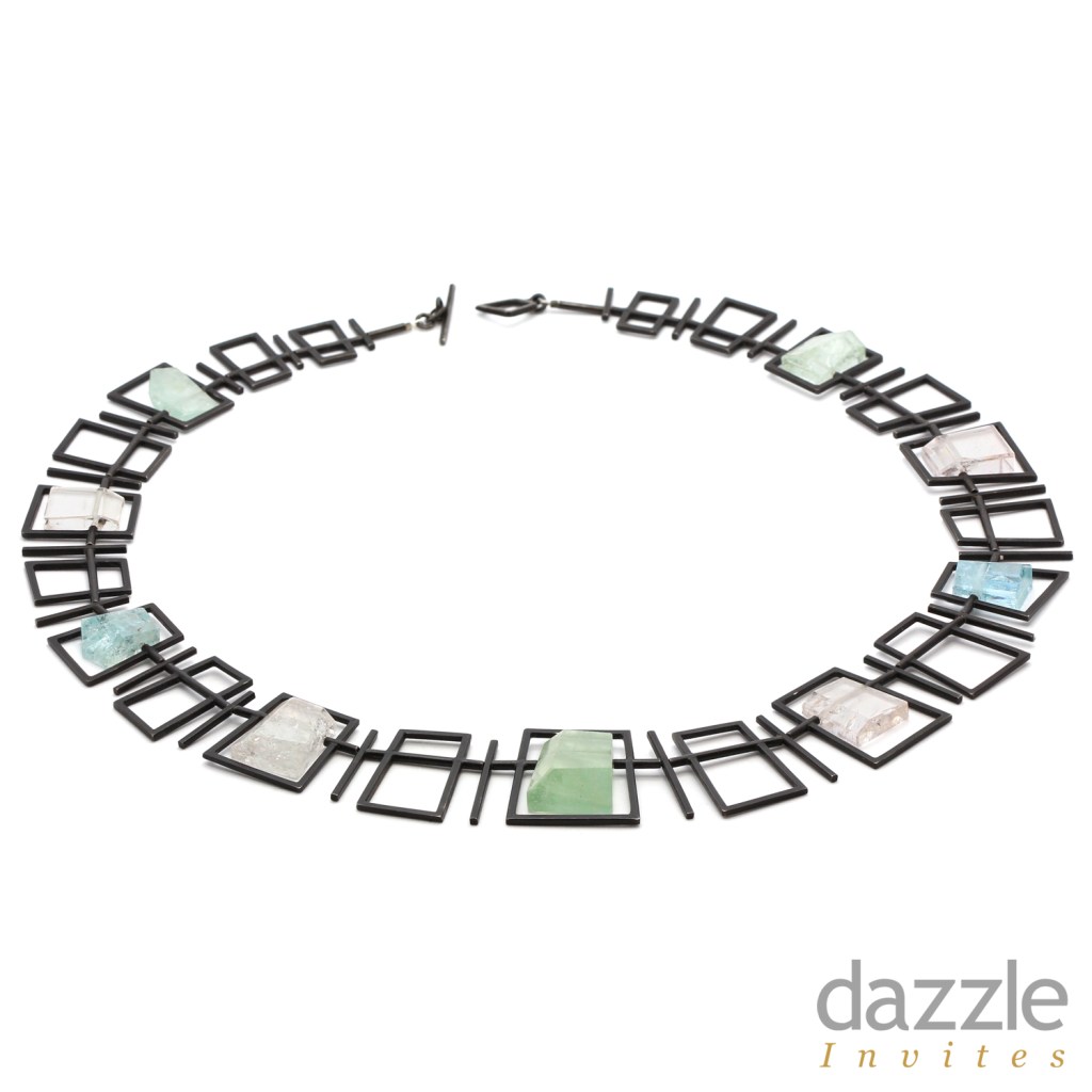 Daphne Krinos Framed Necklace - Dazzle Invites