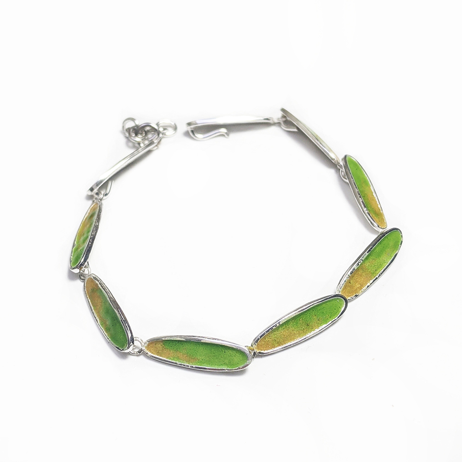 Miranda Sharpe - Green Thrive Slinky Bracelet