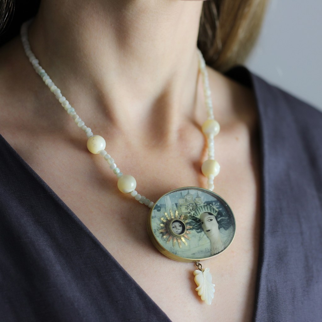 Snow Mistress Necklace by Rachel Larkins - Dazzle Invites