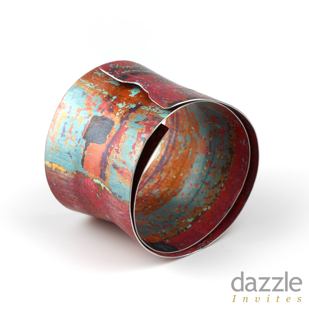 Jane Adam Fluted Spiral Bangle - Dazzle Invites