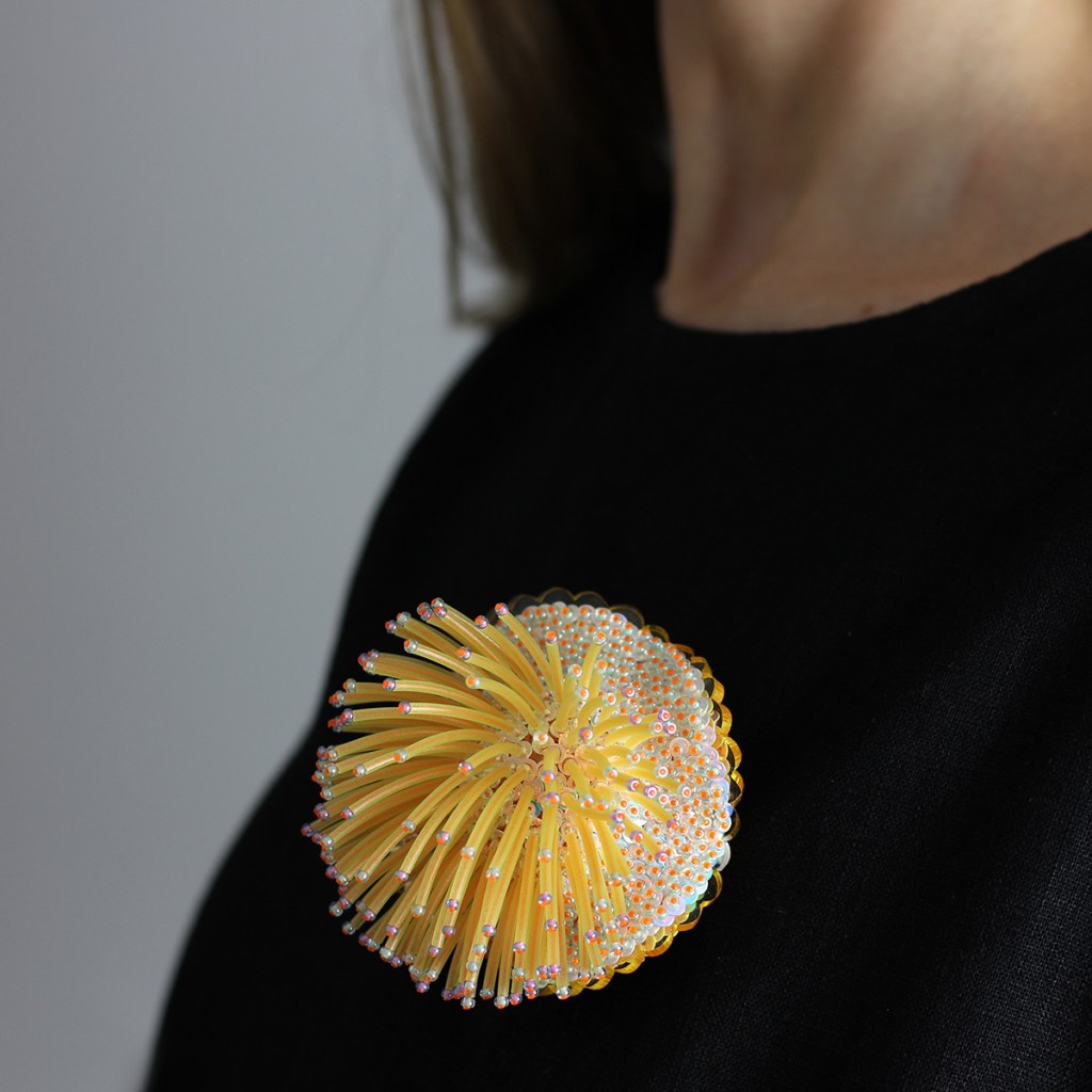 Wanshu Li Brooch fro Dazzle Invites